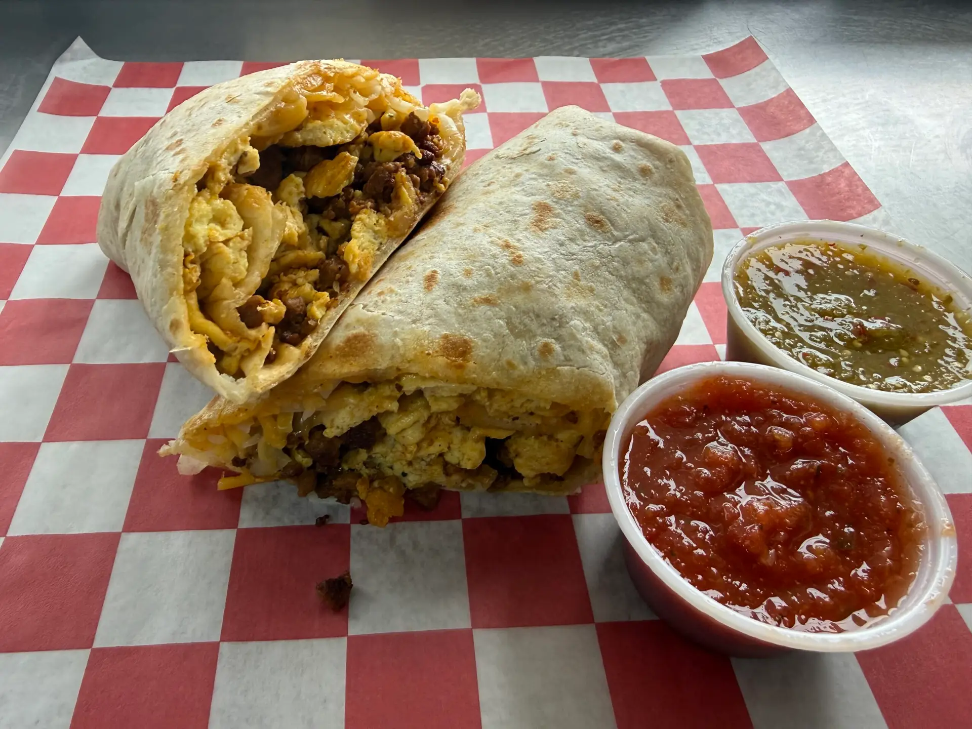Billy Q's Breakfast Burrito