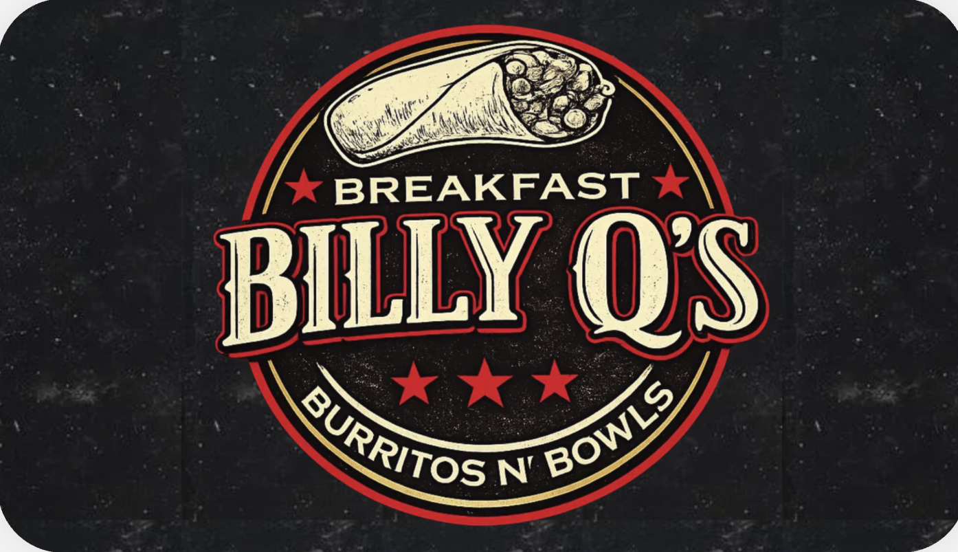 Billy Q's breakfast food